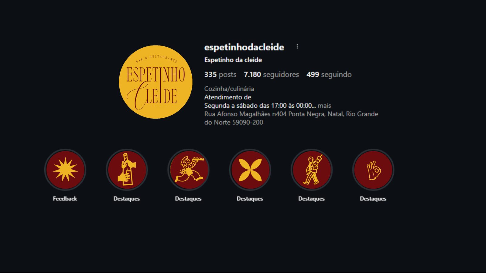 Espetinho da Cleide — peça 4